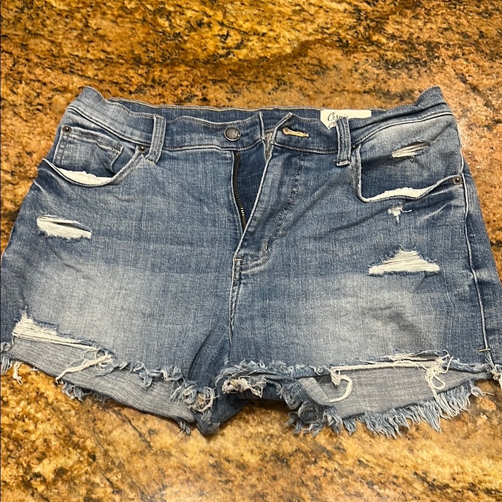 Denim Blue Shorts